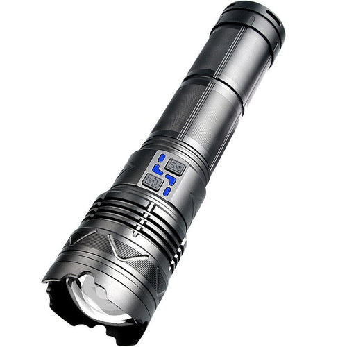 Kraftfull LED-Ficklampa – Uppladdningsbar för Camping & Friluftsliv
