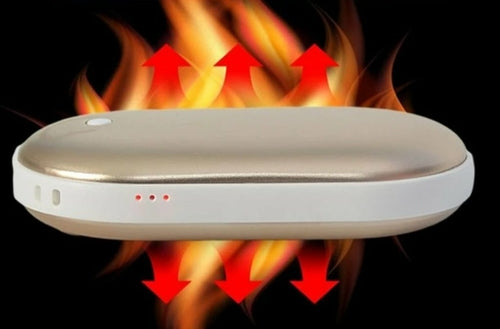 Uppladdningsbar Handvärmare 5000mAh – Portabel Värme för Kalla Dagar