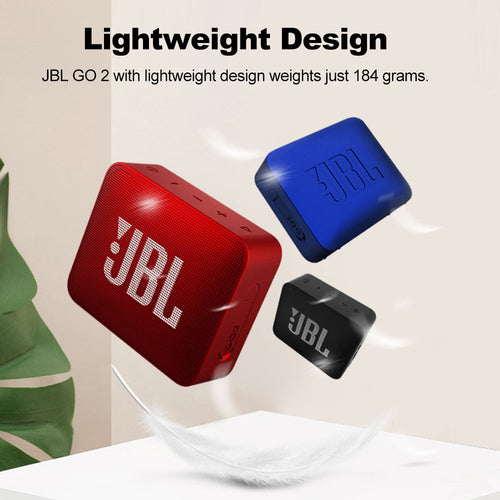 JBL GO 2 Trådlös Bluetooth Högtalare – Vattentät & Portabel