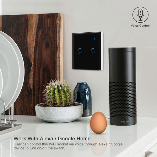 Smart Touch-Strömbrytare WiFi – EU Standard