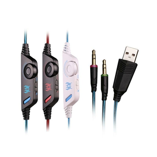 Ninja Dragon G21Z Gaming Headset – LED, Vibration & Surroundljud